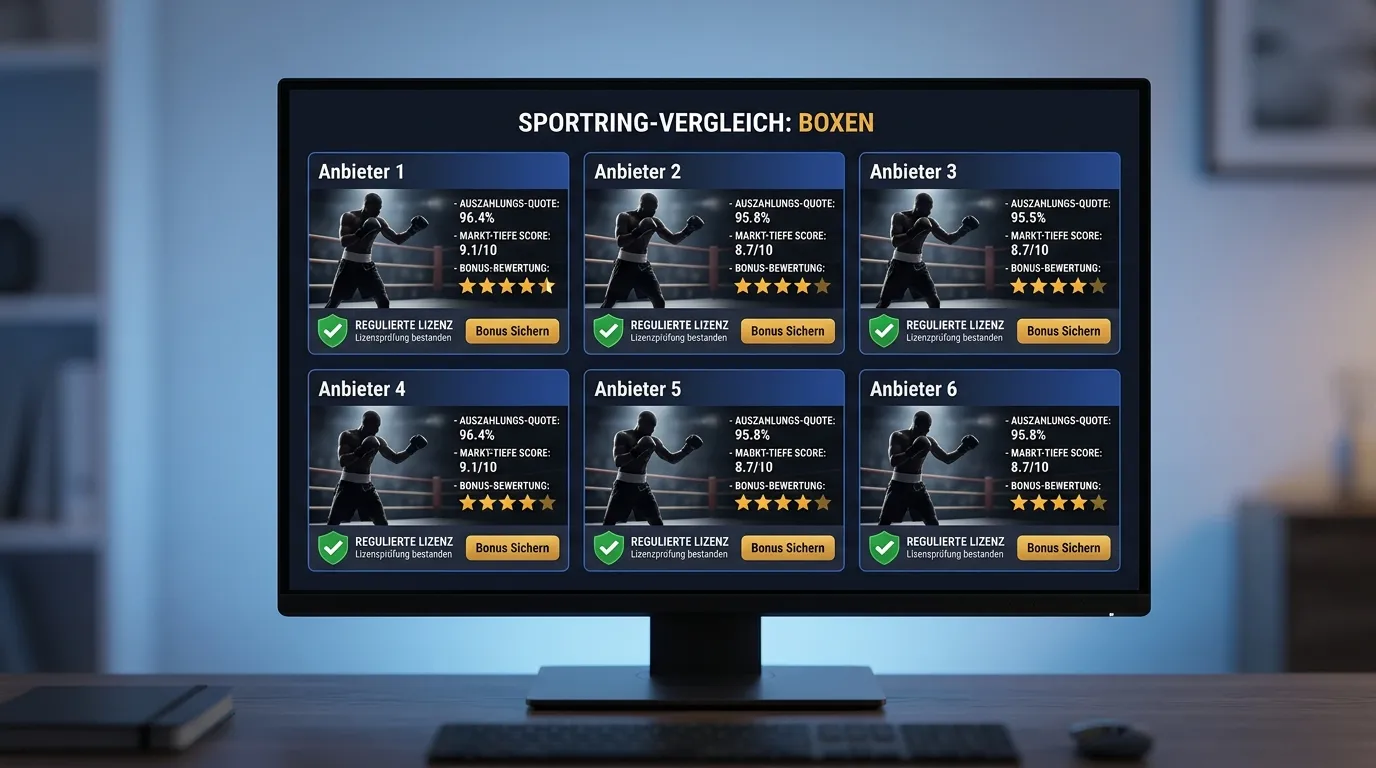 Übersicht GGL-lizenzierte Boxwetten-Anbieter Deutschland 2026 auf der Whitelist